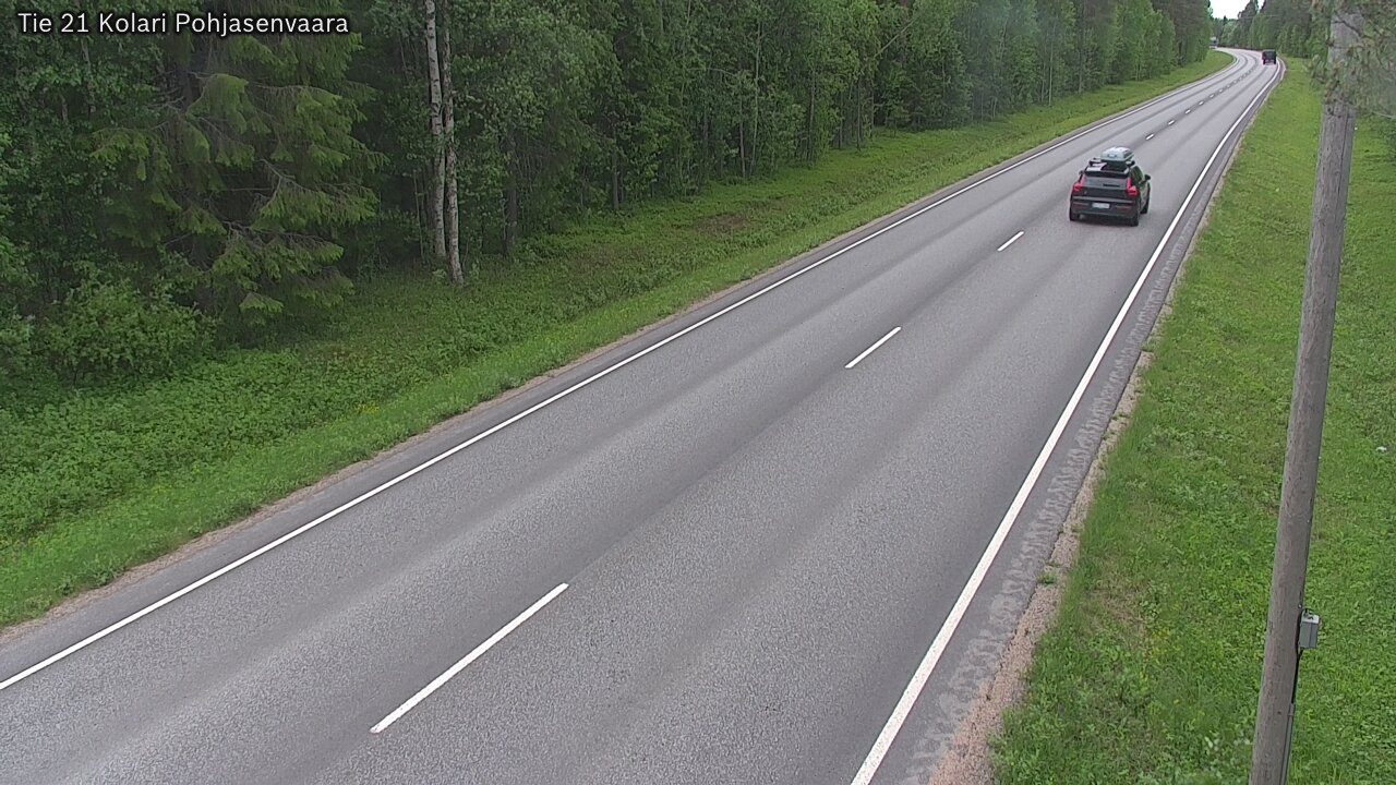 Weather Camera Image Väg 21 Kolari, Pohjasenvaara, Kolari, Lappi