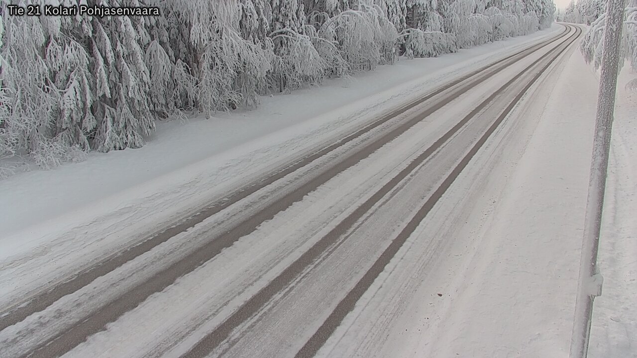 Weather Camera Image Road 21 Kolari, Pohjasenvaara, Kolari, Lappi