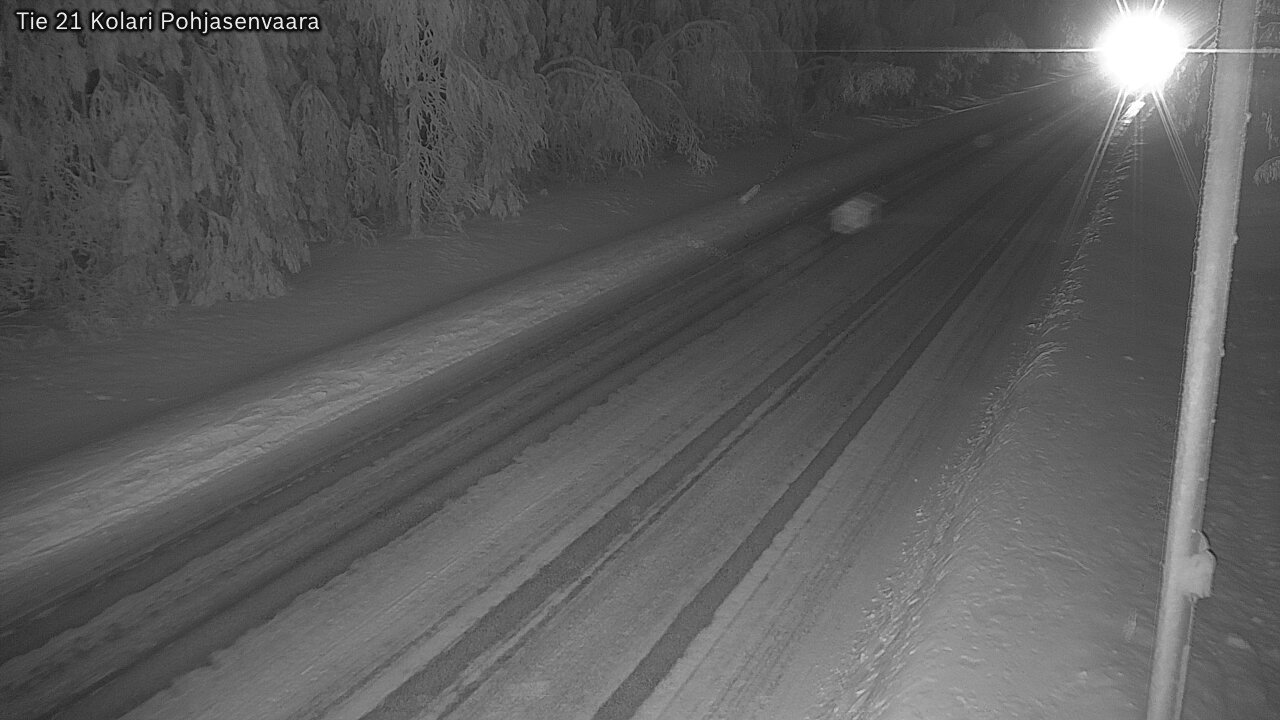 Weather Camera Image Road 21 Kolari, Pohjasenvaara, Kolari, Lappi