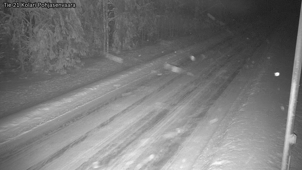 Weather Camera Image Road 21 Kolari, Pohjasenvaara, Kolari, Lappi