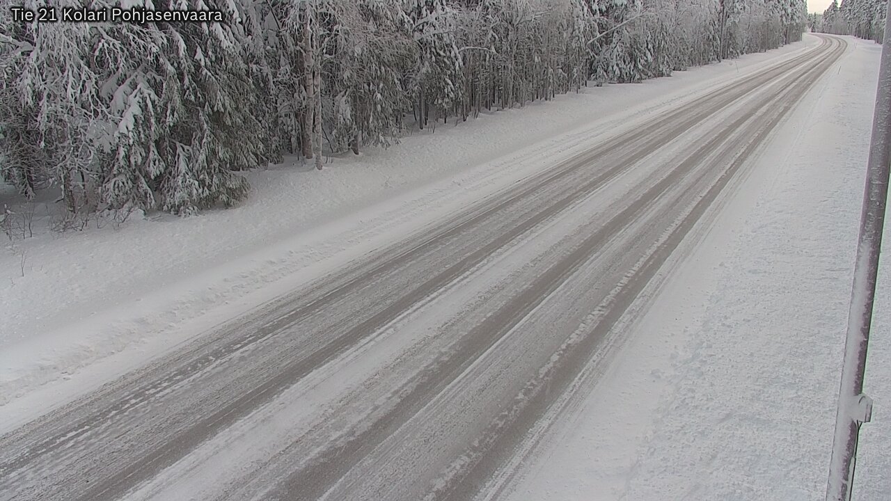 Weather Camera Image Road 21 Kolari, Pohjasenvaara, Kolari, Lappi