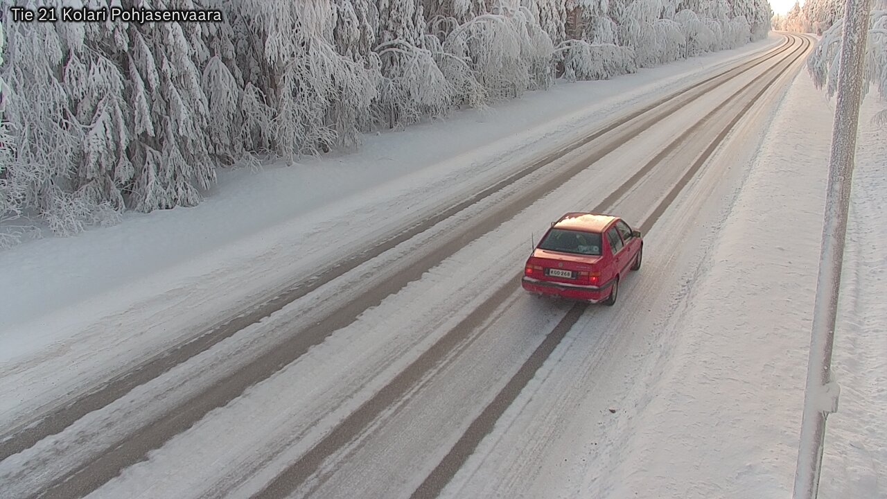 Weather Camera Image Road 21 Kolari, Pohjasenvaara, Kolari, Lappi