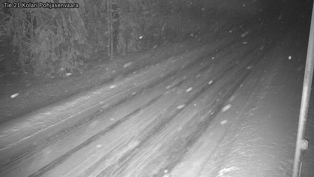 Weather Camera Image Road 21 Kolari, Pohjasenvaara, Kolari, Lappi