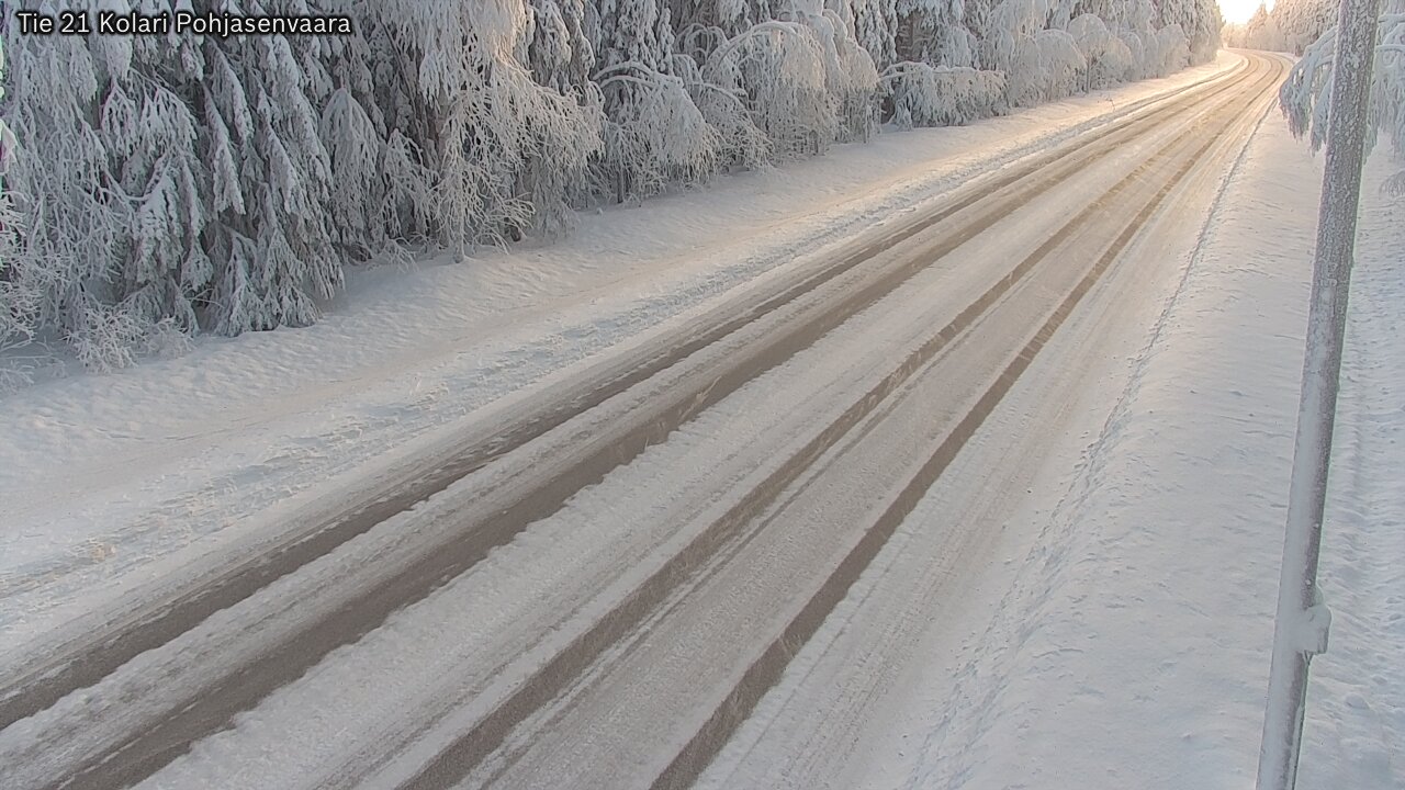 Kelikamerat Kuva Tie 21 Kolari, Pohjasenvaara, Kolari, Lappi