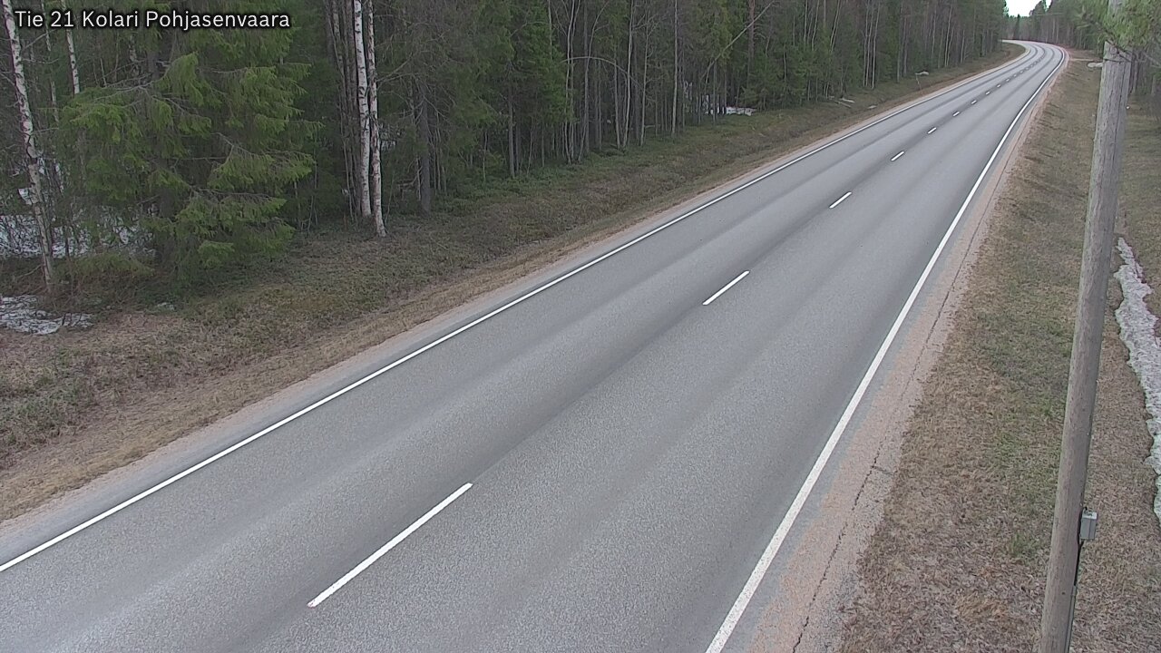 Weather Camera Image Road 21 Kolari, Pohjasenvaara, Kolari, Lappi