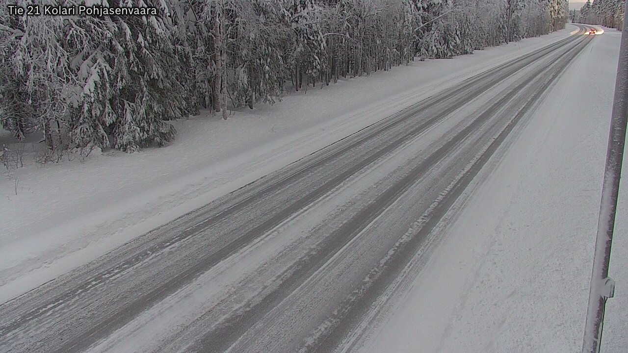 Weather Camera Image Road 21 Kolari, Pohjasenvaara, Kolari, Lappi