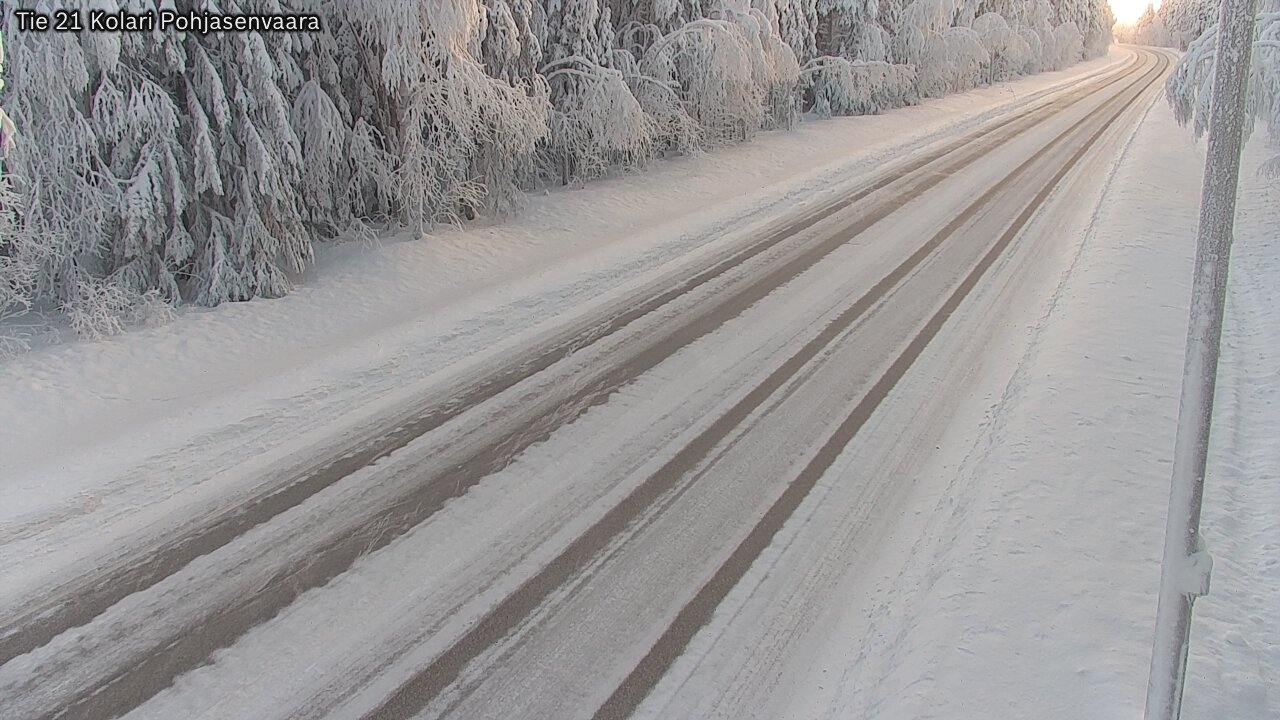 Kelikamerat Kuva Tie 21 Kolari, Pohjasenvaara, Kolari, Lappi