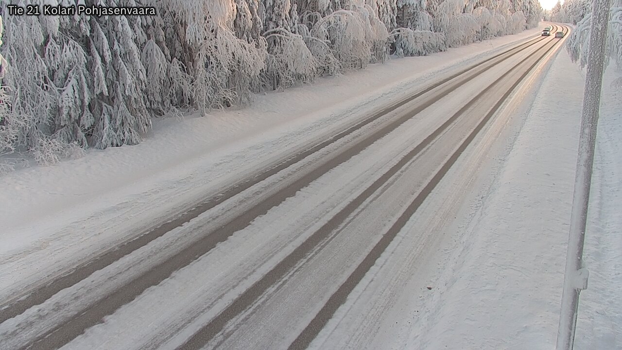 Weather Camera Image Road 21 Kolari, Pohjasenvaara, Kolari, Lappi