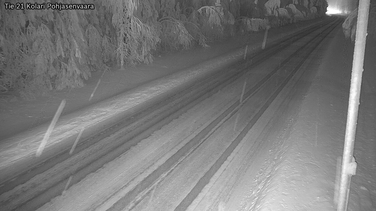 Weather Camera Image Road 21 Kolari, Pohjasenvaara, Kolari, Lappi