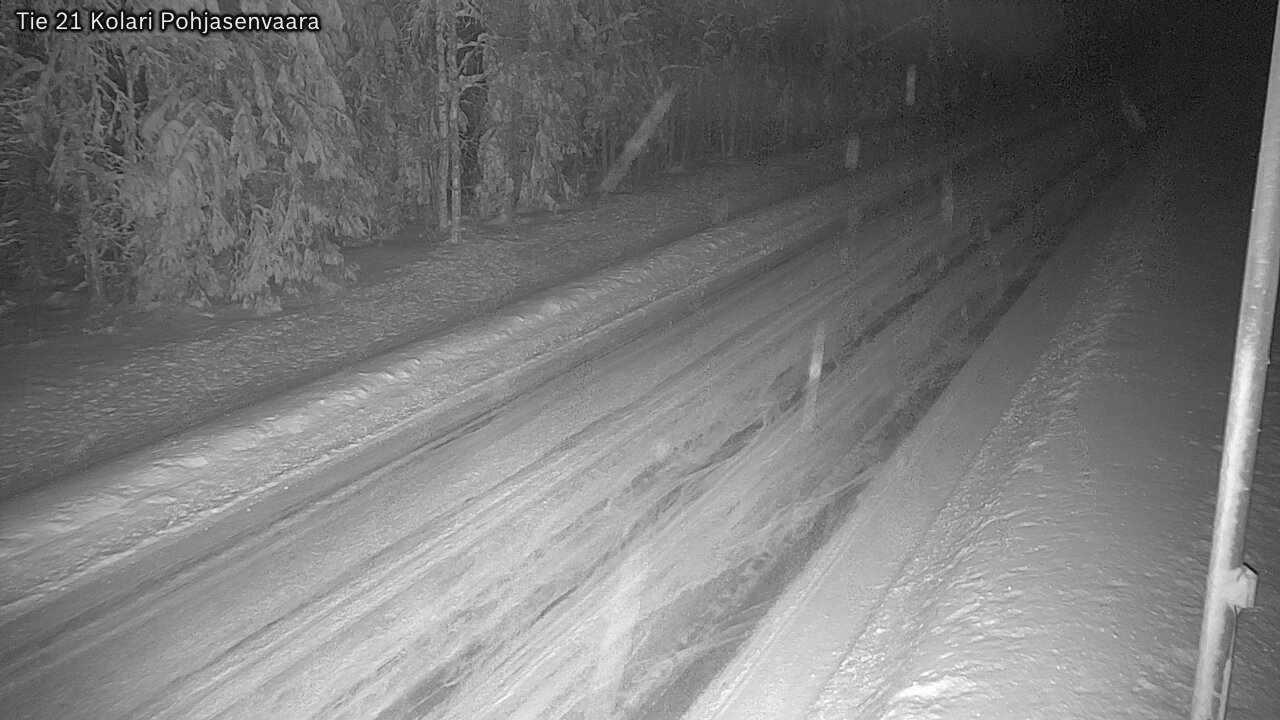 Weather Camera Image Road 21 Kolari, Pohjasenvaara, Kolari, Lappi