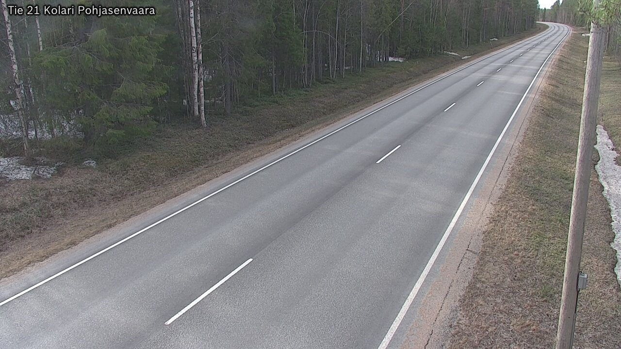 Kelikamerat Kuva Tie 21 Kolari, Pohjasenvaara, Kolari, Lappi