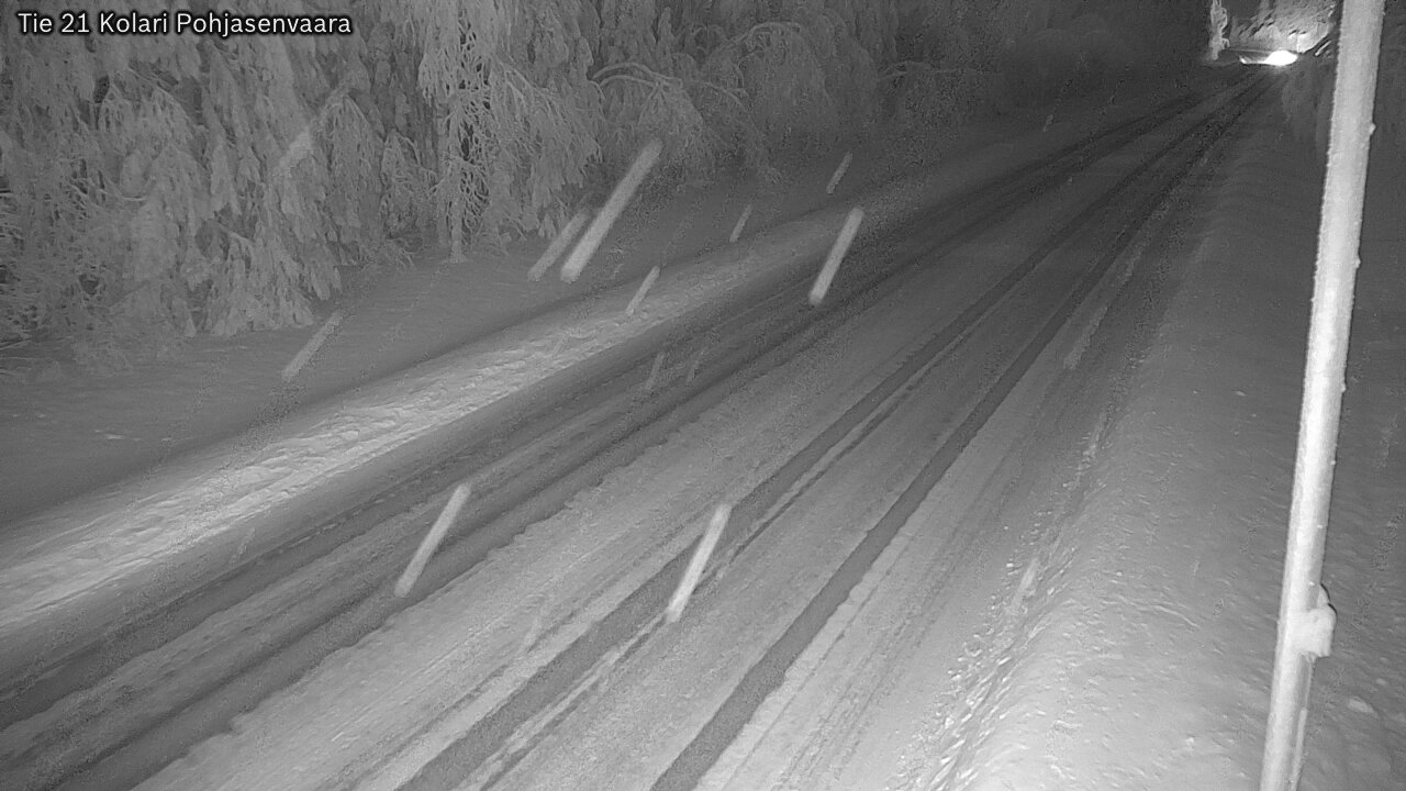 Weather Camera Image Road 21 Kolari, Pohjasenvaara, Kolari, Lappi