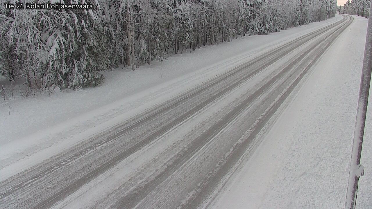 Weather Camera Image Road 21 Kolari, Pohjasenvaara, Kolari, Lappi