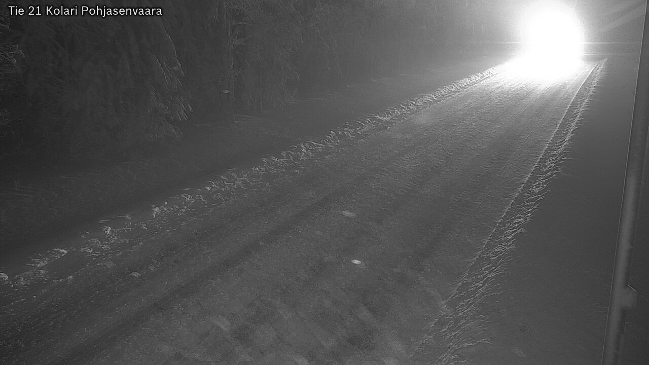Weather Camera Image Road 21 Kolari, Pohjasenvaara, Kolari, Lappi