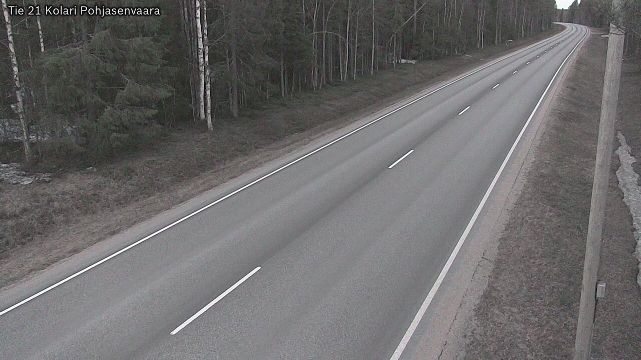 Weather Camera Image Road 21 Kolari, Pohjasenvaara, Kolari, Lappi