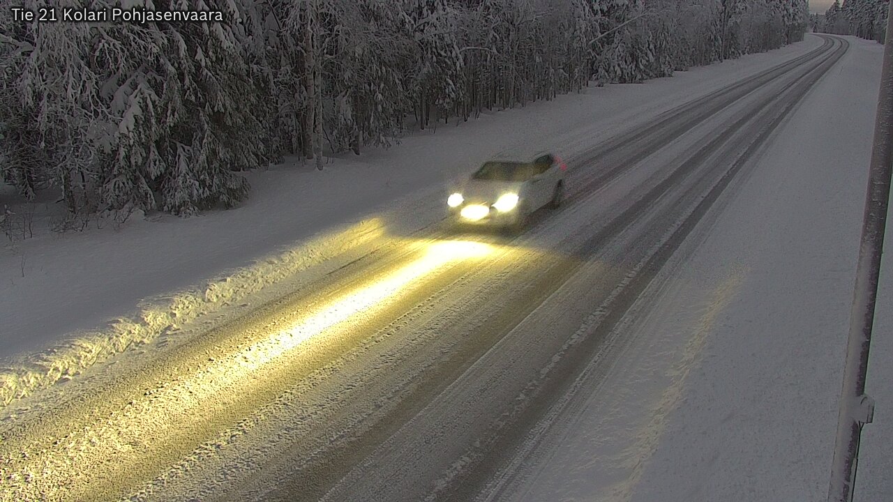 Weather Camera Image Road 21 Kolari, Pohjasenvaara, Kolari, Lappi