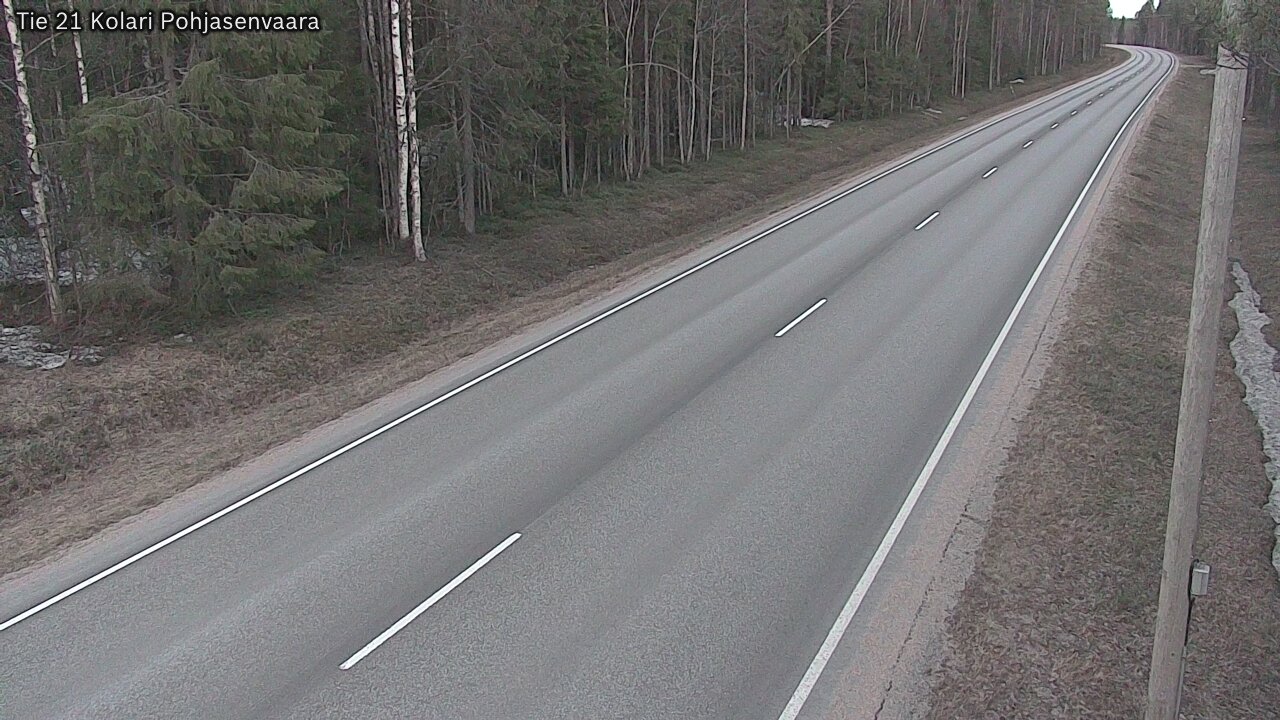 Weather Camera Image Road 21 Kolari, Pohjasenvaara, Kolari, Lappi