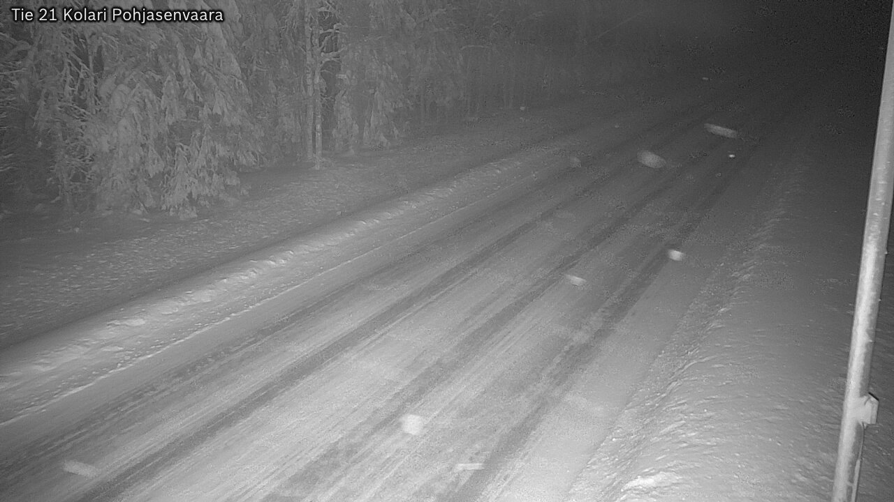Weather Camera Image Road 21 Kolari, Pohjasenvaara, Kolari, Lappi