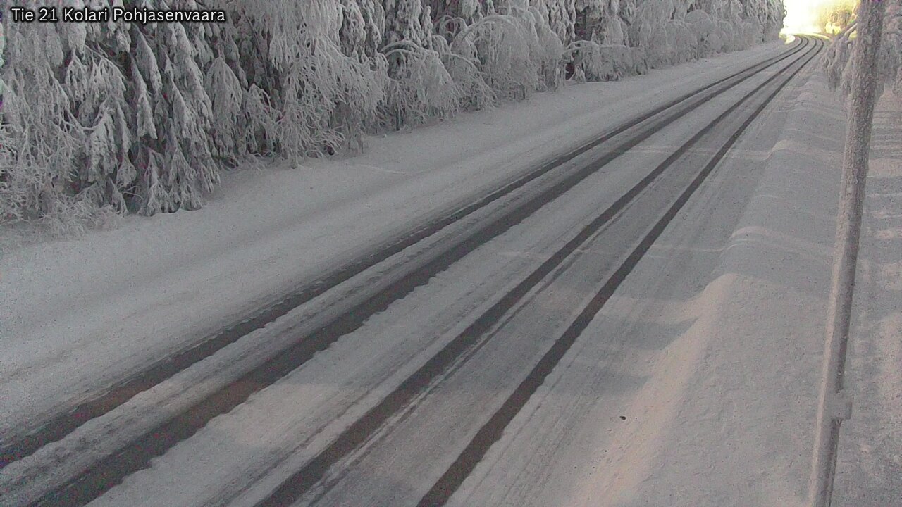 Weather Camera Image Road 21 Kolari, Pohjasenvaara, Kolari, Lappi