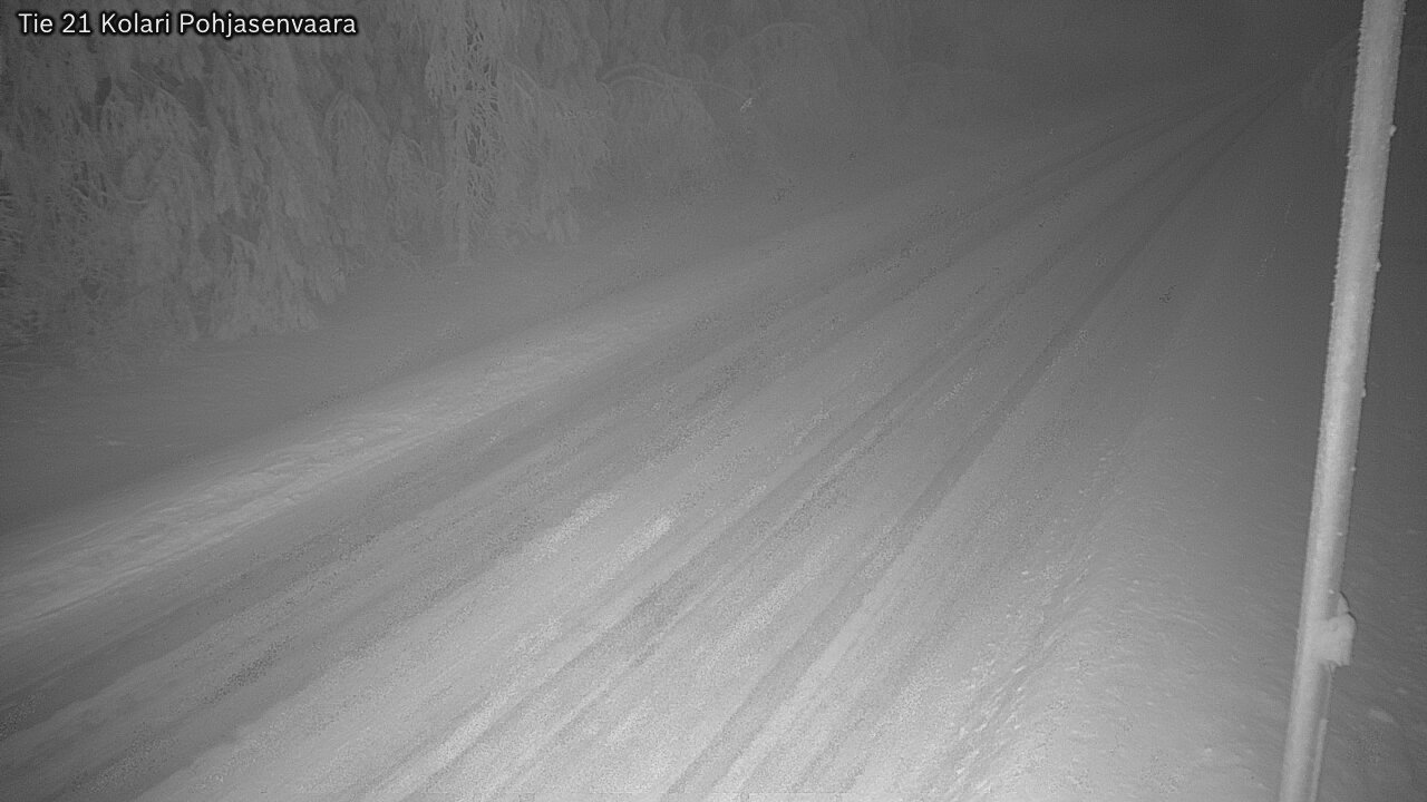 Weather Camera Image Road 21 Kolari, Pohjasenvaara, Kolari, Lappi