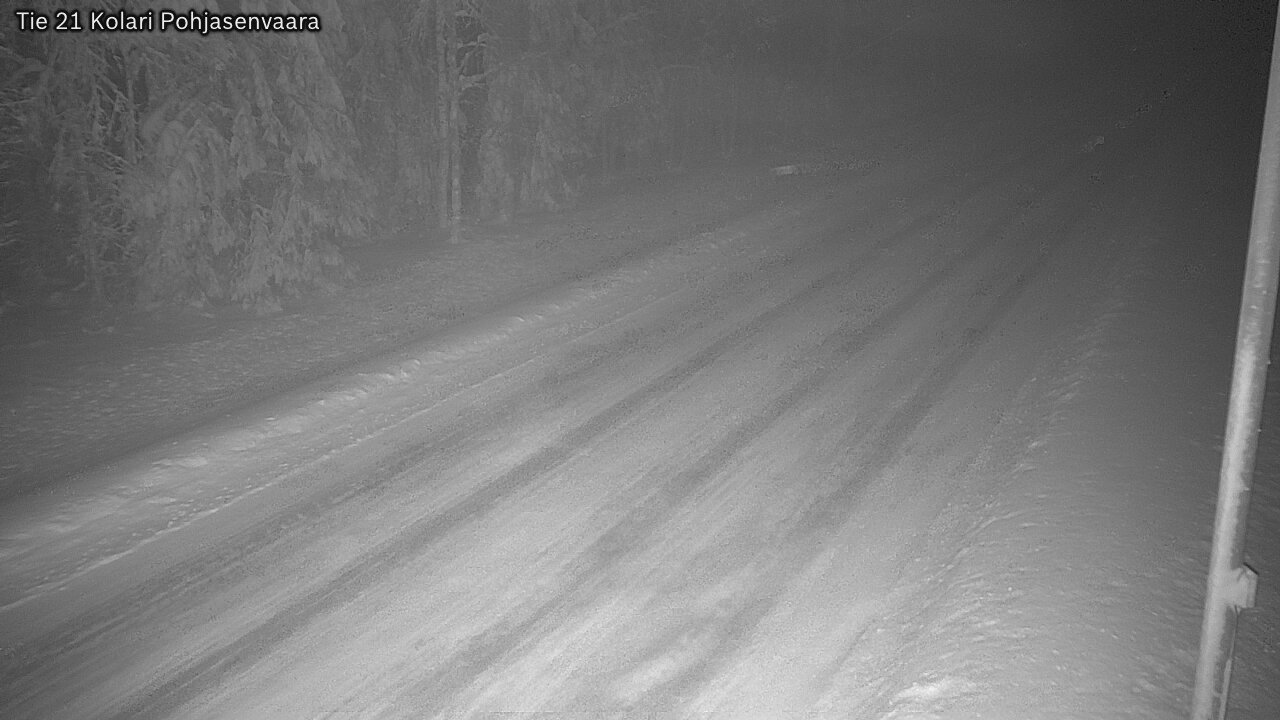 Weather Camera Image Road 21 Kolari, Pohjasenvaara, Kolari, Lappi