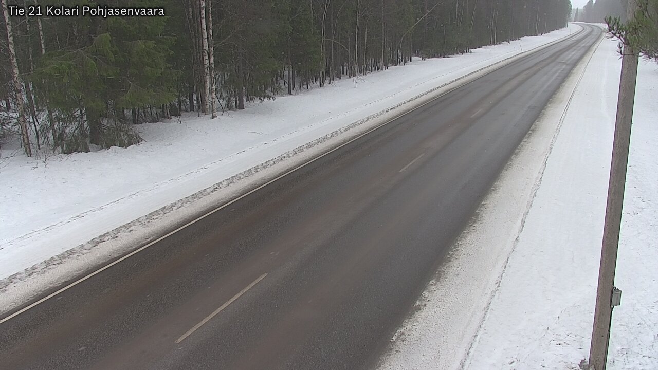 Weather Camera Image Road 21 Kolari, Pohjasenvaara, Kolari, Lappi