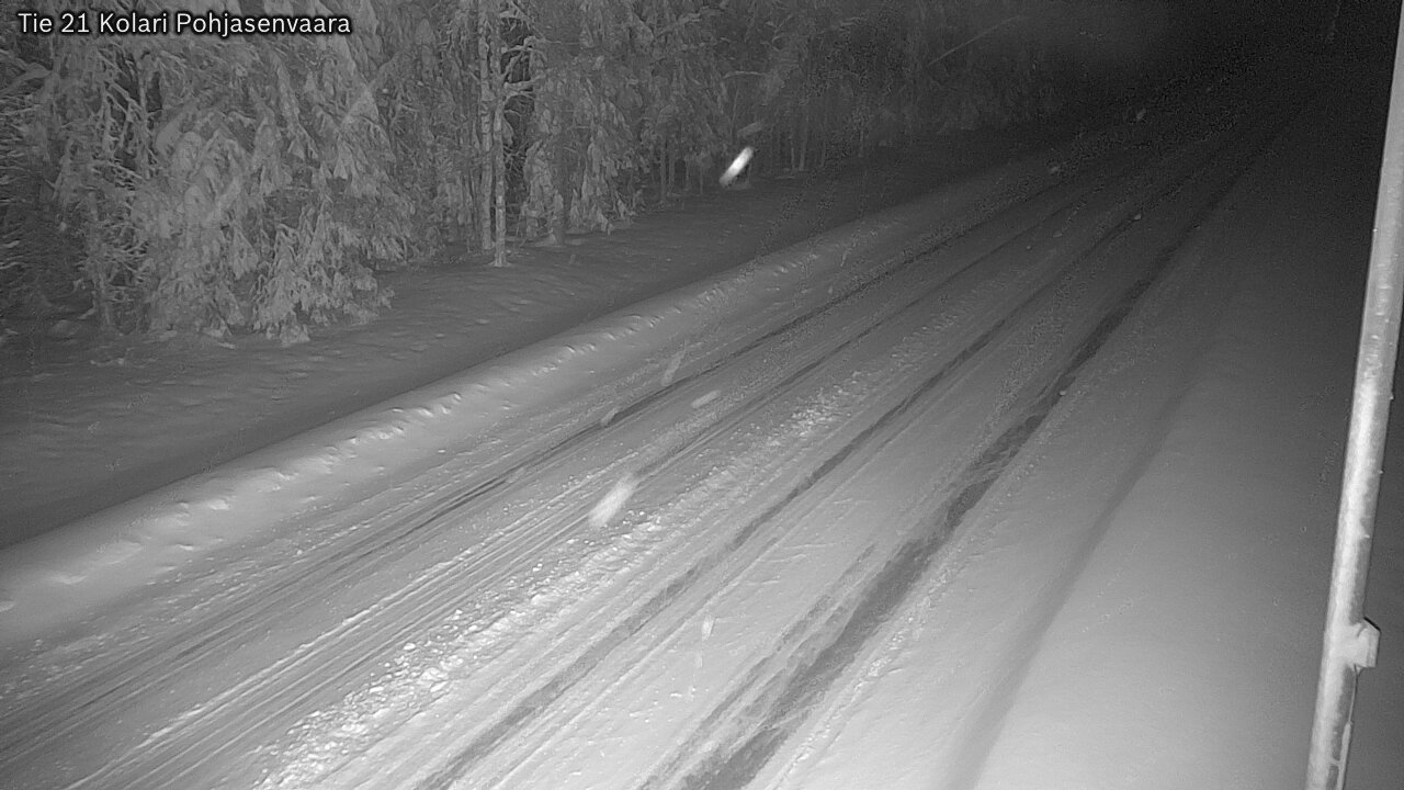Weather Camera Image Road 21 Kolari, Pohjasenvaara, Kolari, Lappi