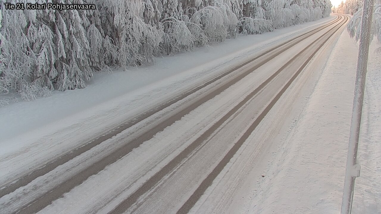 Weather Camera Image Road 21 Kolari, Pohjasenvaara, Kolari, Lappi