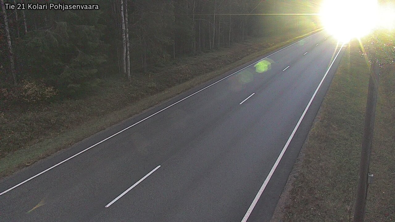 Kelikamerat Kuva Tie 21 Kolari, Pohjasenvaara, Kolari, Lappi