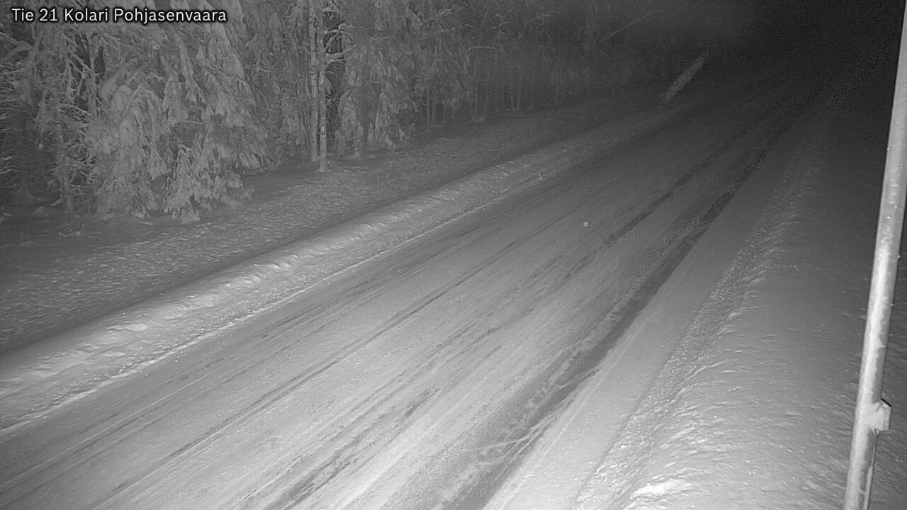 Weather Camera Image Road 21 Kolari, Pohjasenvaara, Kolari, Lappi