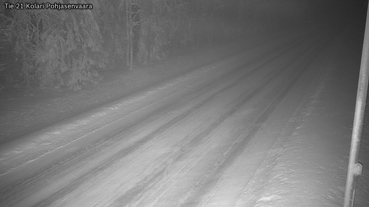 Weather Camera Image Road 21 Kolari, Pohjasenvaara, Kolari, Lappi