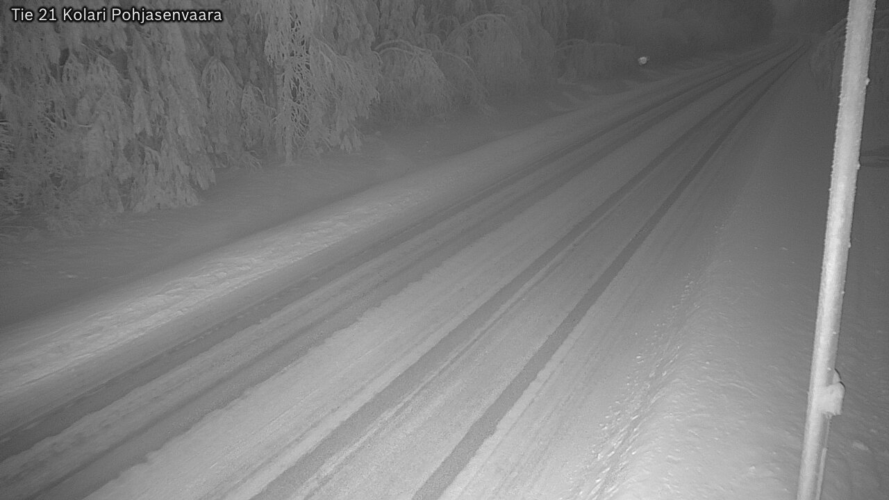 Weather Camera Image Road 21 Kolari, Pohjasenvaara, Kolari, Lappi
