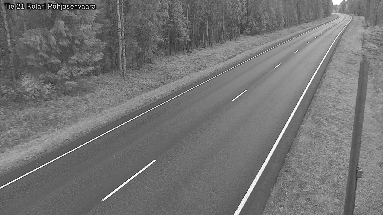Weather Camera Image Road 21 Kolari, Pohjasenvaara, Kolari, Lappi