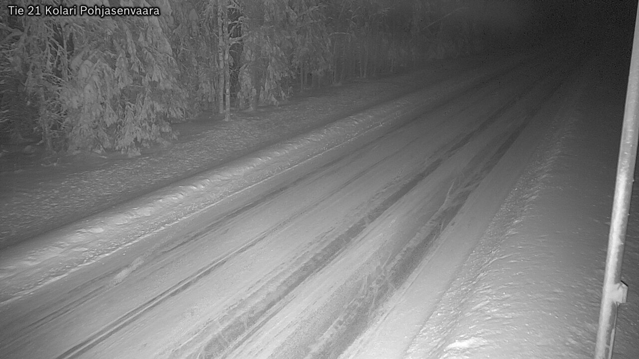 Weather Camera Image Road 21 Kolari, Pohjasenvaara, Kolari, Lappi
