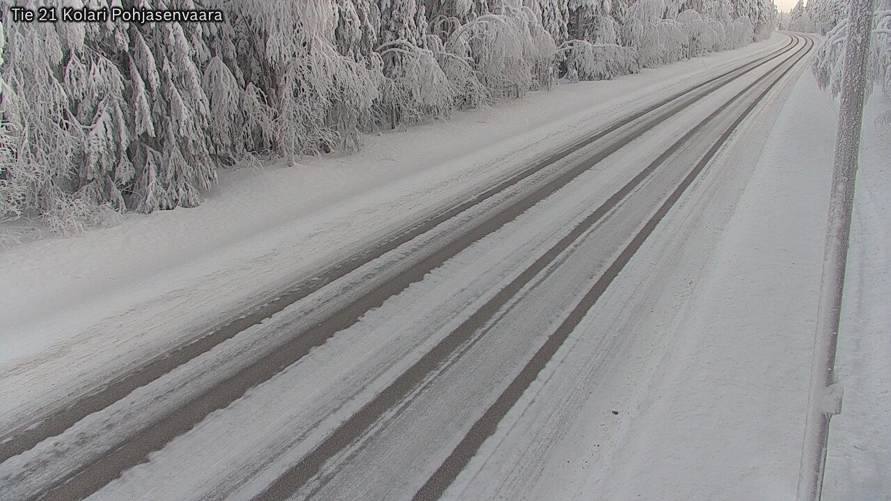 Weather Camera Image Road 21 Kolari, Pohjasenvaara, Kolari, Lappi