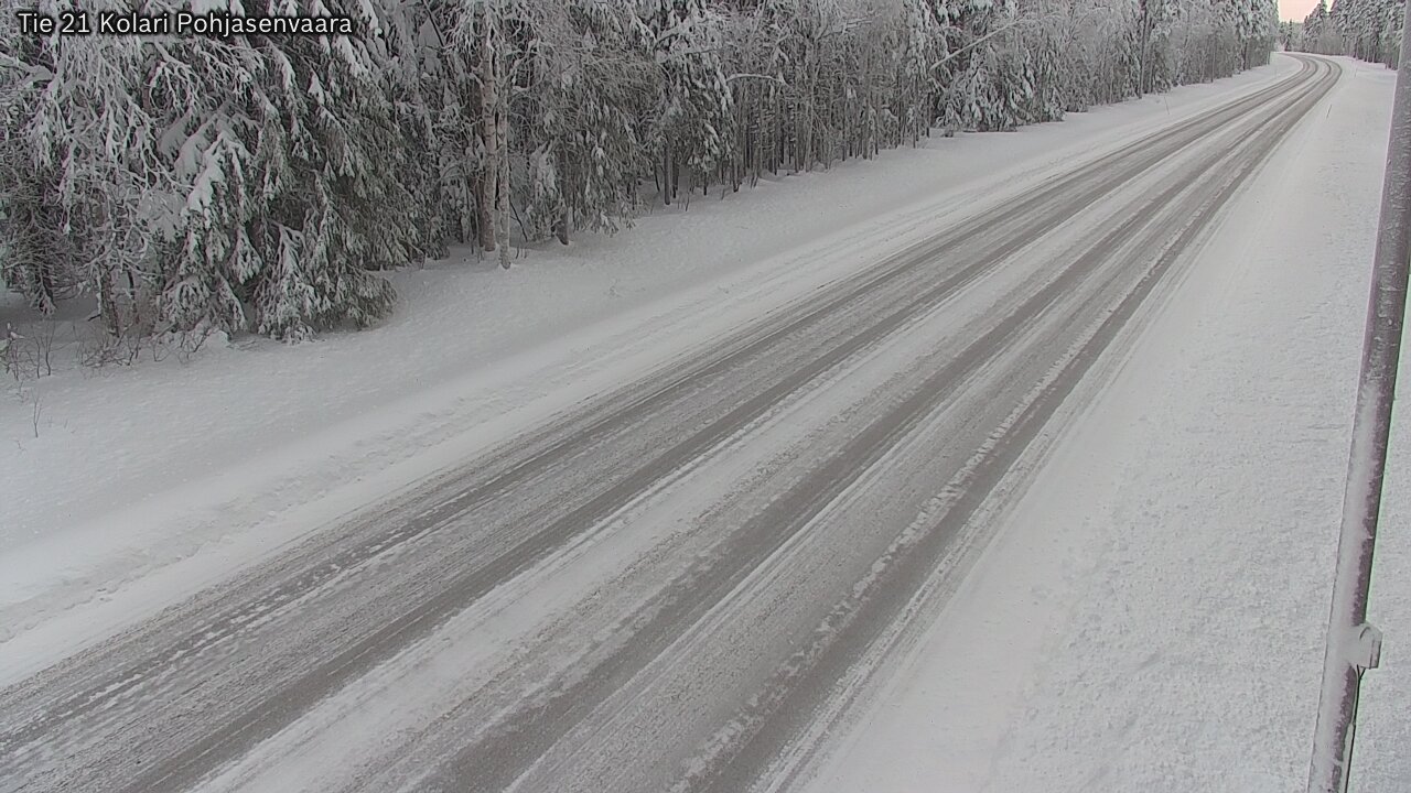 Weather Camera Image Road 21 Kolari, Pohjasenvaara, Kolari, Lappi