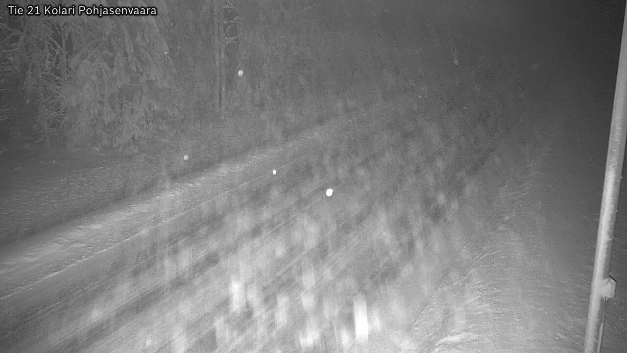 Weather Camera Image Road 21 Kolari, Pohjasenvaara, Kolari, Lappi