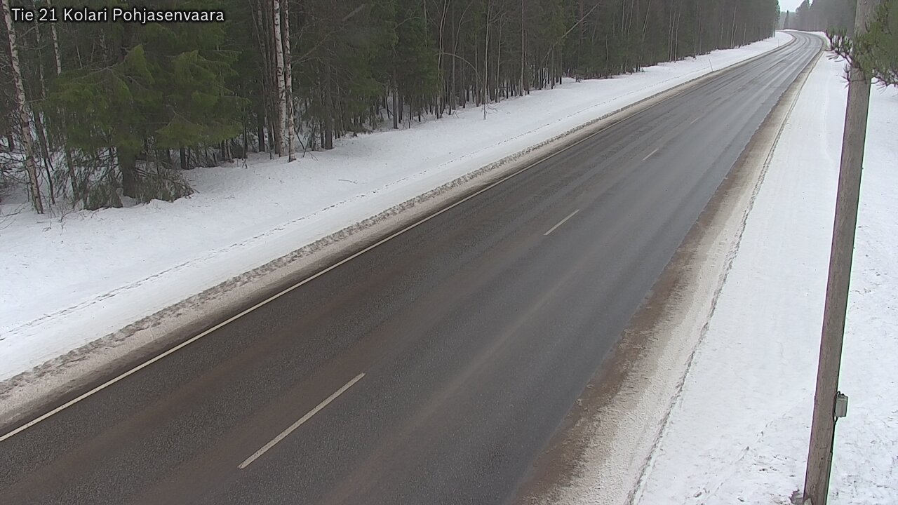 Weather Camera Image Road 21 Kolari, Pohjasenvaara, Kolari, Lappi