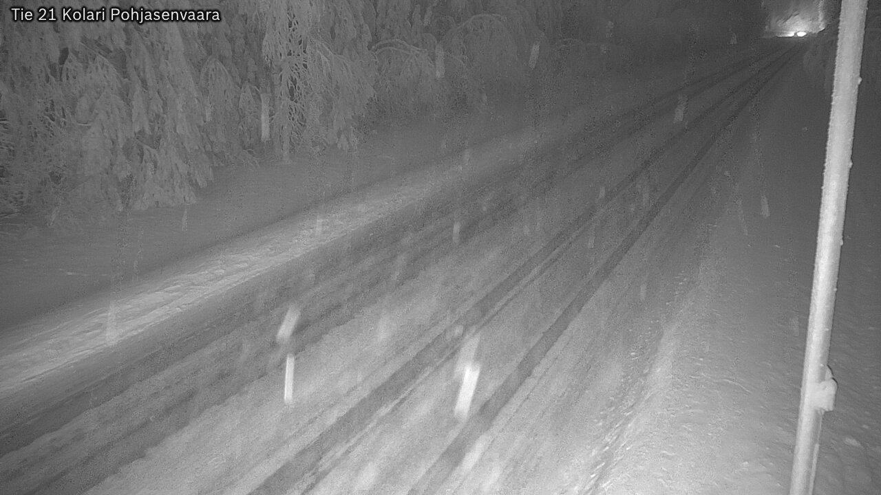 Weather Camera Image Road 21 Kolari, Pohjasenvaara, Kolari, Lappi