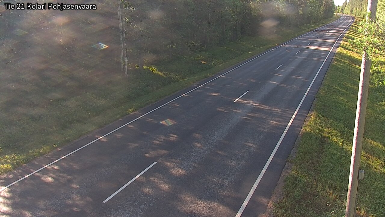 Weather Camera Image Road 21 Kolari, Pohjasenvaara, Kolari, Lappi