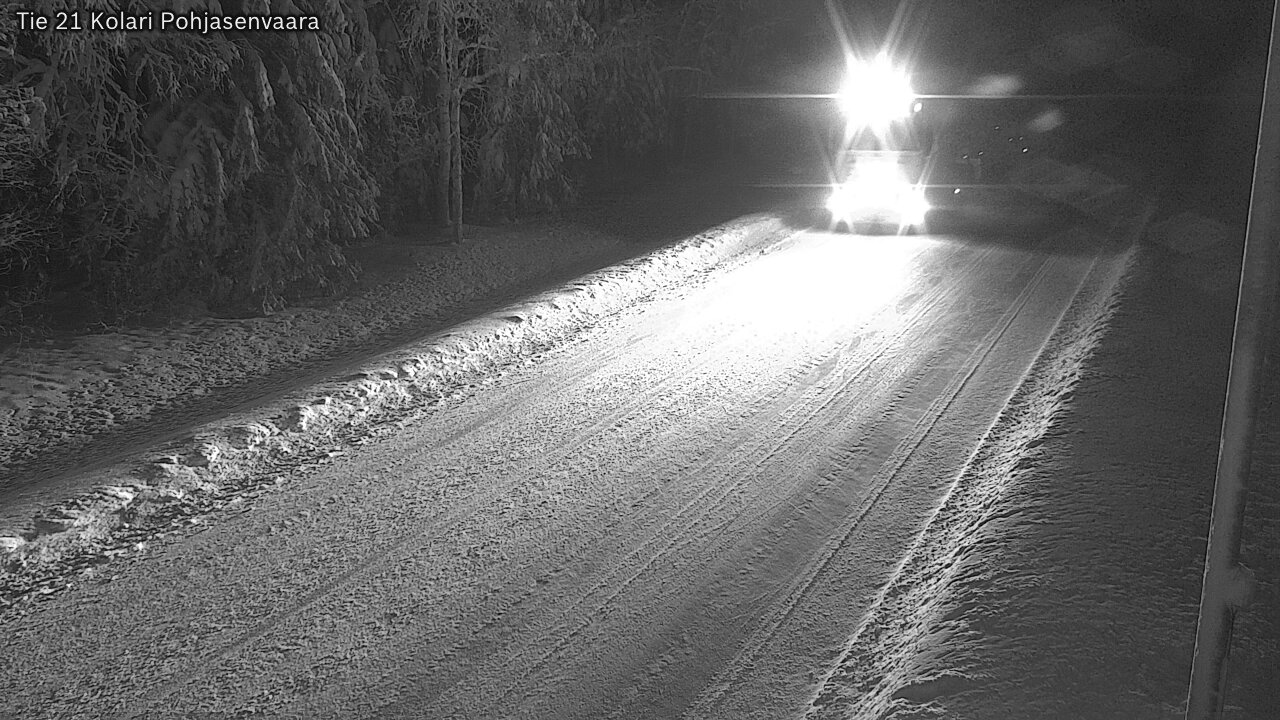 Weather Camera Image Road 21 Kolari, Pohjasenvaara, Kolari, Lappi