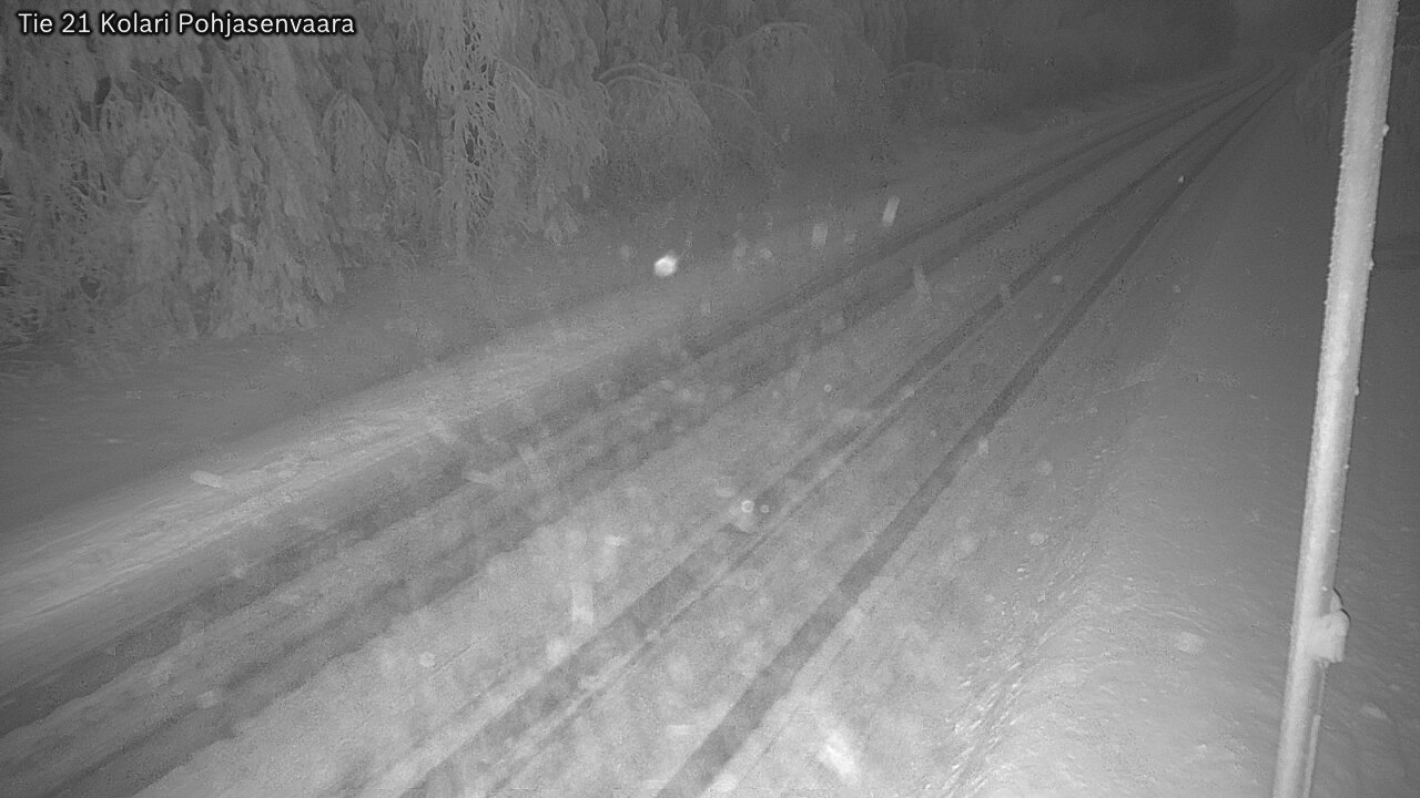 Weather Camera Image Road 21 Kolari, Pohjasenvaara, Kolari, Lappi