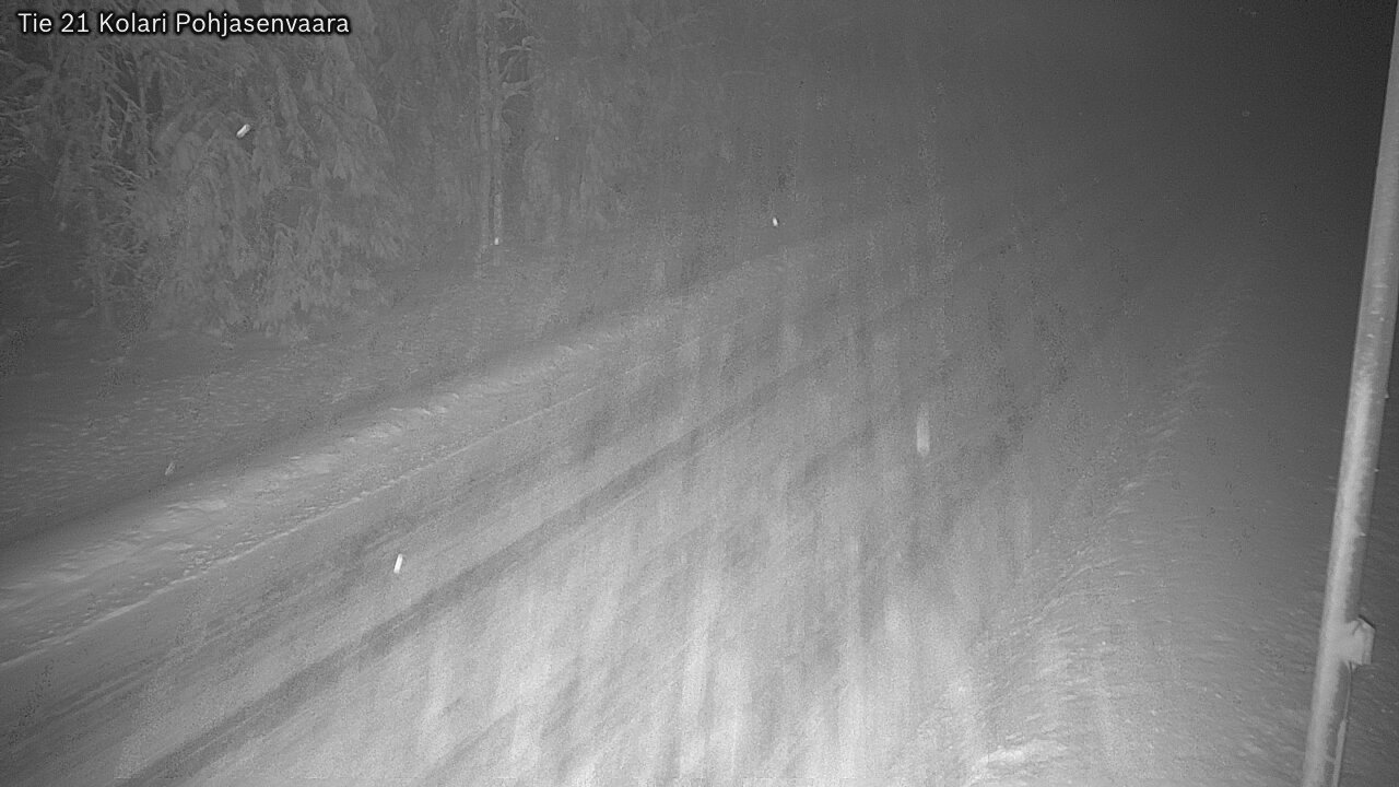 Weather Camera Image Road 21 Kolari, Pohjasenvaara, Kolari, Lappi