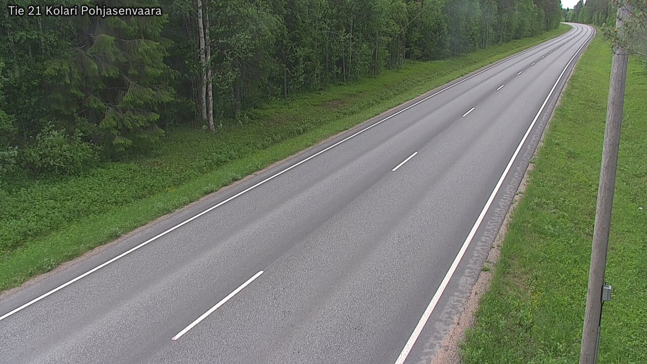 Weather Camera Image Road 21 Kolari, Pohjasenvaara, Kolari, Lappi
