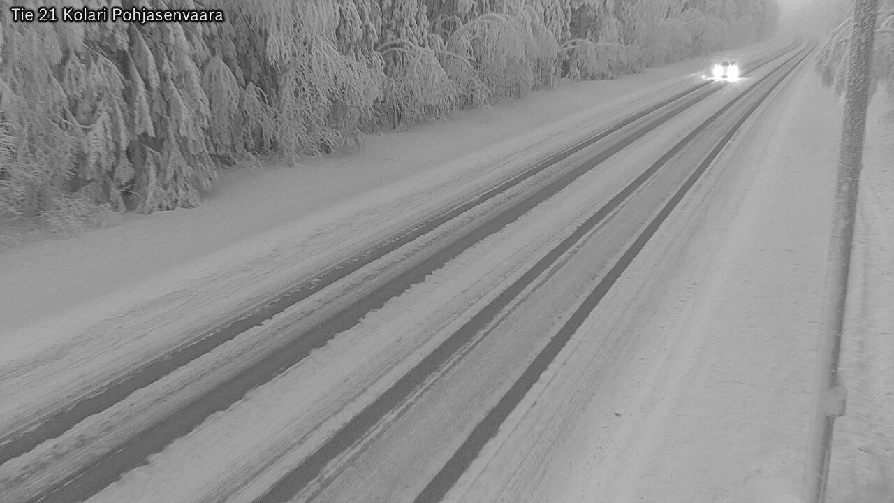 Kelikamerat Kuva Tie 21 Kolari, Pohjasenvaara, Kolari, Lappi