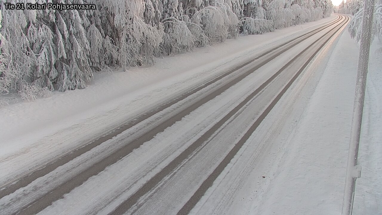 Weather Camera Image Road 21 Kolari, Pohjasenvaara, Kolari, Lappi