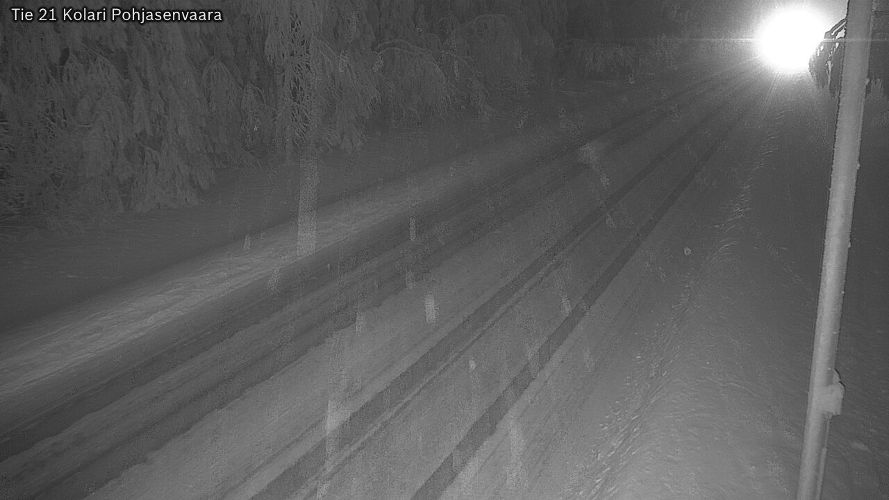 Weather Camera Image Road 21 Kolari, Pohjasenvaara, Kolari, Lappi
