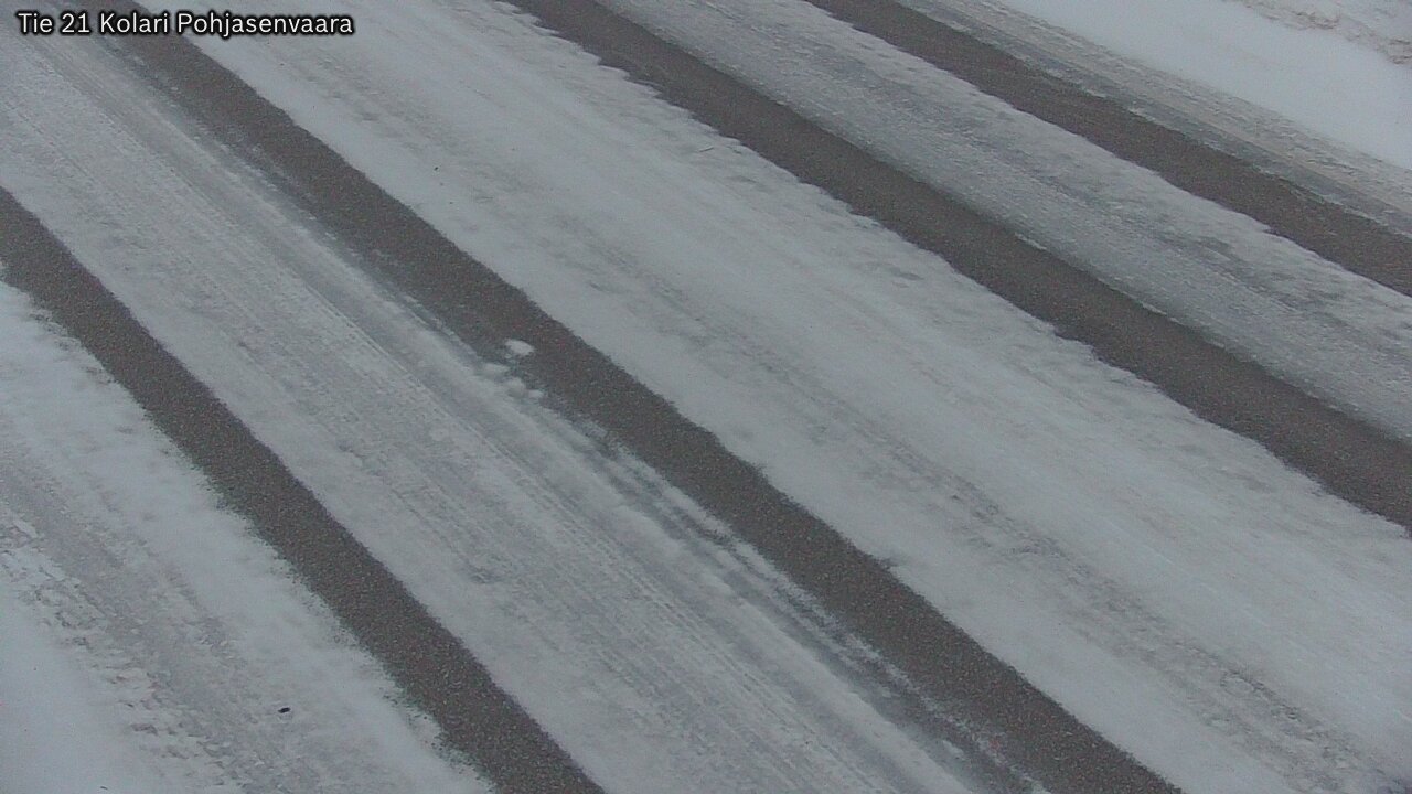 Weather Camera Image Väg 21 Kolari, Pohjasenvaara, Kolari, Lappi
