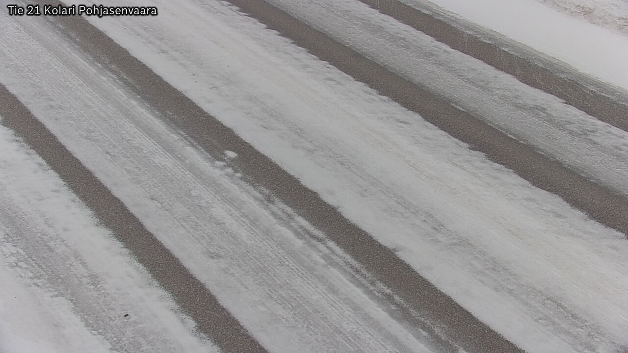 Weather Camera Image Väg 21 Kolari, Pohjasenvaara, Kolari, Lappi