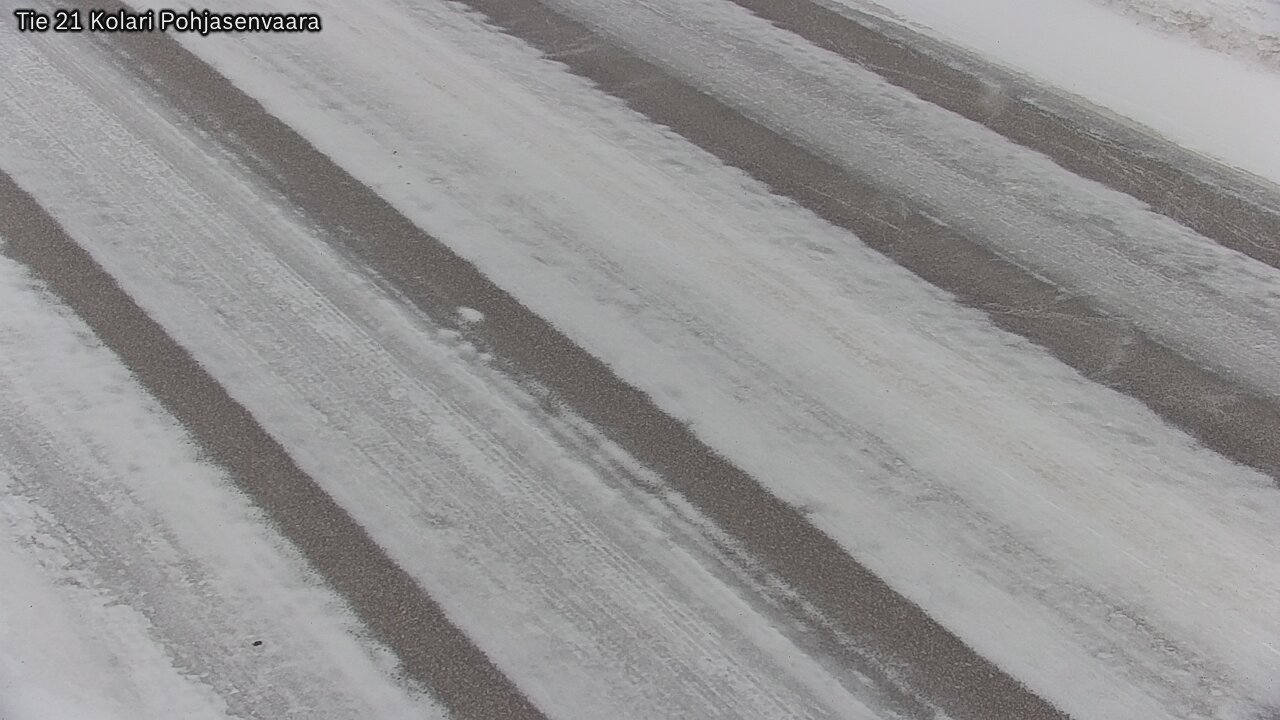 Weather Camera Image Väg 21 Kolari, Pohjasenvaara, Kolari, Lappi